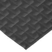 Zwart 3D-netwerk Tafelkleed (Gekanteld)