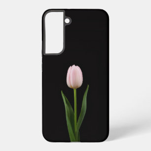 Zwart 4 Luxe Galaxy S22 Plus, Blush Roze Tulp Samsung Galaxy Hoesje