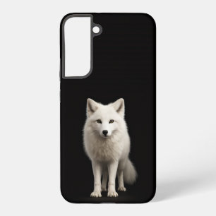 Zwart 4 Luxe Galaxy S22 Plus, Ivory Arctic Fox Samsung Galaxy Hoesje