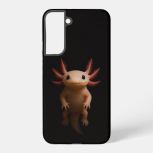 Zwart 4 Luxe Galaxy S22 Plus, Mexicaanse Axolotl Samsung Galaxy Hoesje