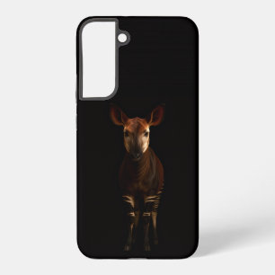Zwart 4 Luxe Galaxy S22 Plus, Okapi uit het regenw Samsung Galaxy Hoesje