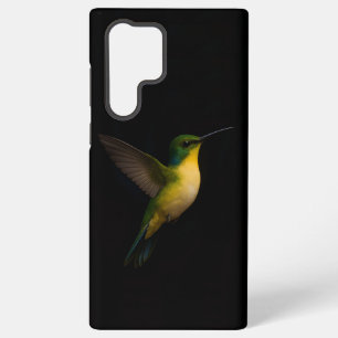 Zwart 4 Luxe Galaxy S22 Ultra Hoesje, Flying Bird Samsung Galaxy Hoesje