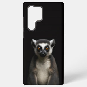 Zwart 4 Luxe Galaxy S22 Ultra, Zachte Lemur Samsung Galaxy Hoesje