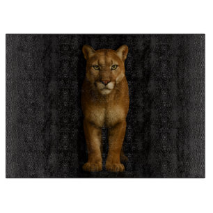 Zwart 4 Luxe Glas board Silent Prime Puma Snijplank