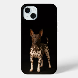 Zwart 4 Luxe, haarloze terriër iPhone 15 Plus Mini Hoesje