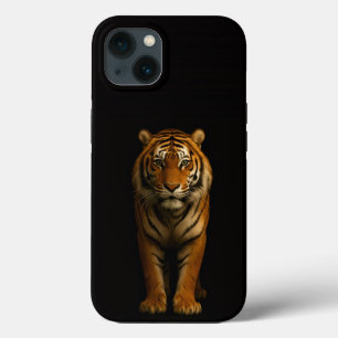 Zwart 4 Luxe iPhone 13, Noble Tiger 13 Hoesje