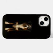 Zwart 4 Luxe iPhone 14 Mate, Aussie Shepherd Case-Mate iPhone Case (Achterkant (horizontaal))