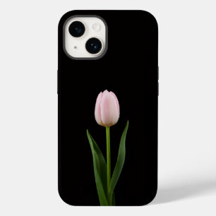 Zwart 4 Luxe iPhone 14 Mate, Blush Roze Tulp Case-Mate iPhone 14 Hoesje
