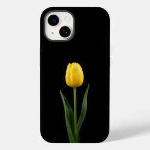 Zwart 4 Luxe iPhone 14 Mate, Gouden Tulp Case-Mate iPhone 14 Hoesje