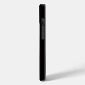 Zwart 4 Luxe iPhone 14 Mate, Krachtige Olifant Case-Mate iPhone Case (Achterkant / Links)