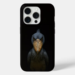 Zwart 4 Luxe iPhone 15 Pro Mate Schoenbekooievaar Case