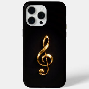 Zwart 4 Luxe iPhone 15 Pro Max, Gouden Sleutel van Max Hoesje