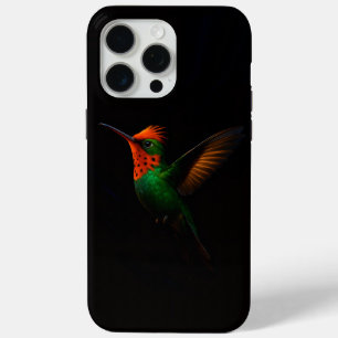 Zwart 4 Luxe iPhone 15 Pro Max, Kuifcoquette Max Hoesje