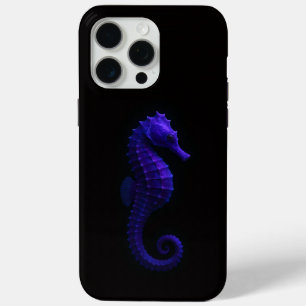 Zwart 4 Luxe iPhone 15 Pro Max, Violet Zeepaard Max Hoesje