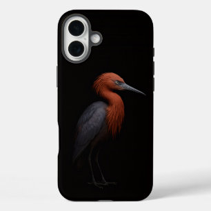 Zwart 4 Luxe iPhone 16 Plus, Reddish Egret Plus Hoesje