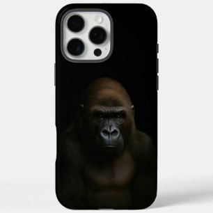 Zwart 4 Luxe iPhone 16 Pro Max, Gorilla Max Hoesje