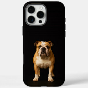 Zwart 4 Luxe iPhone 16 Pro Max Stamina Bulldog Hoesje
