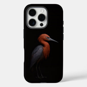 Zwart 4 Luxe iPhone 16 Pro, Reddish Egret Pro Hoesje