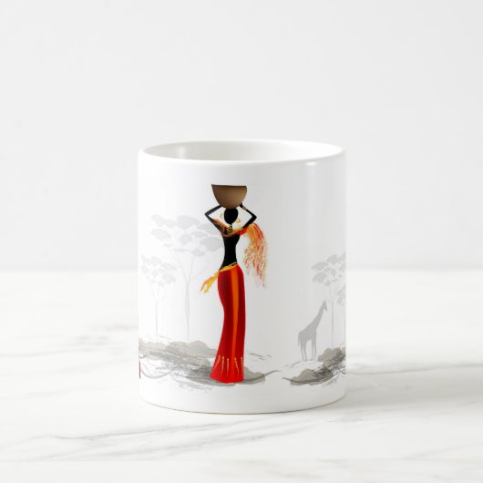 Zwart Afrika Koffiemok (Center)