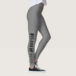 Zwart Afstuderen Pet Klasse van Leggings