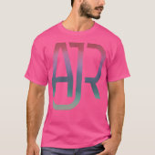 Zwart Ajr Meisje Ajr Instrument Ajr Grunge T-shirt (Voorkant)