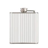 Zwart-anker monogrammen heupfles (Achterkant)