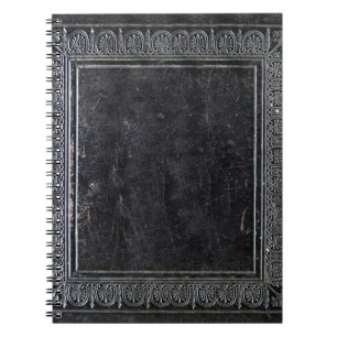 Zwart Antiek boek Notitieboek