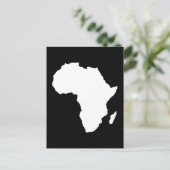 Zwart-Audaciaal Afrika Briefkaart (Staand voorkant)