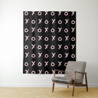 Zwart & Baby Roze X O XO XO's Trendy Cute