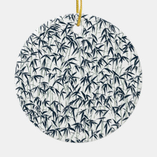 Zwart bamboe Ornament