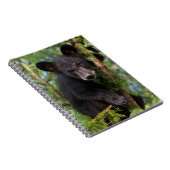 Zwart Beer afspelen in bomen Notitieboek (Rechterzijde)