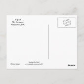 Zwart Beer Briefkaart (Achterkant)