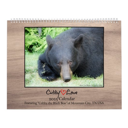 Zwart Beer - Cubby Love 2025 Kalender (Hoes)