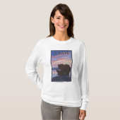 Zwart Beer en CubUtah T-shirt (Voorkant volledig)