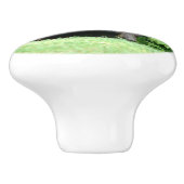 Zwart Beer - "Hallo Cubby" keramische knop (Zijkant)