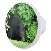 Zwart Beer - "Hallo Cubby" keramische knop (Rechts)