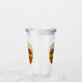 Zwart Beer in Herfstbos Acryl Drinkbeker (Rechts)