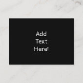 Zwart Beer Kale Eagle Beer Paw Prints Wilderness S Visitekaartje (Achterkant)