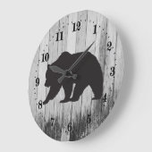 Zwart beer land grote klok (Hoek)