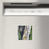 Zwart Beer Magnet Magneet (Insitu (Vaatwasser))