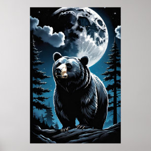 Zwart Beer Moon Poster