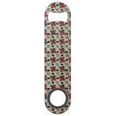 Zwart Beer Quilt Speed Flessenopener (Achterkant)