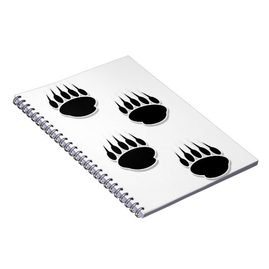 Zwart Beer schilderafdrukken Notitieboek (Rechterzijde)