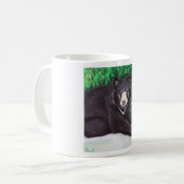 Zwart Beer schilderen Koffiemok (Voorkant links)