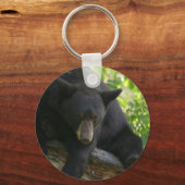 zwart beer sleutelhanger (Voorkant)