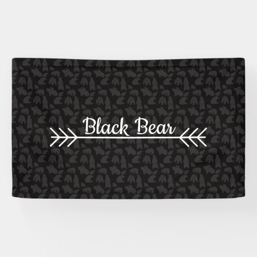 Zwart Beer Spandoek (Horizontaal)