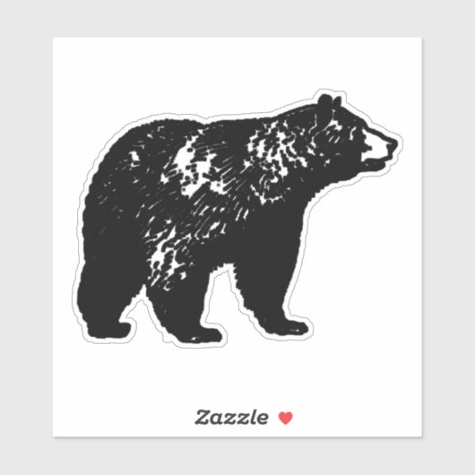 Zwart Beer Sticker (Vel)
