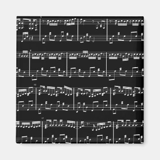 Zwart Bladmuziek Magneet