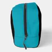 Zwart Blauwgroen monogram Toilettasje (Rechts)