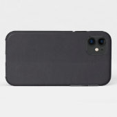 Zwart  boek Case-Mate iPhone case (Achterkant (horizontaal))